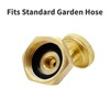 Misting Nozzle,Heavy Duty Garden Hose Nozzle, Adjustable Water Spray Pattern