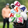 Golf Iron Cover Magnetic Wedge Cover Club Head Cover Set