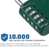 RESET-060 4 Digit Combination Padlock, Outdoor Lock, Indoor Padlock, Ideal