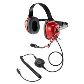 Arrowmax AHDH0032-RD-I2 Noise Cancelling Headset for ICOM IC-F1000 IC-F2000 IC-F3000 IC-F4000 IC-F3026 IC-V8