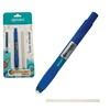 ZPStyle Retractable Click Pencil Eraser, Blue Body, Pack of 1,