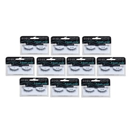 Ardell 10 pairs Ardell Lashes Eyelashes Wispies Glamour Natural etc .. Pick your style - 10 pairs Natural 110