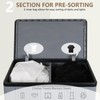 Morcte 120 L Double Collapsible Laundry Hamper with Lid and