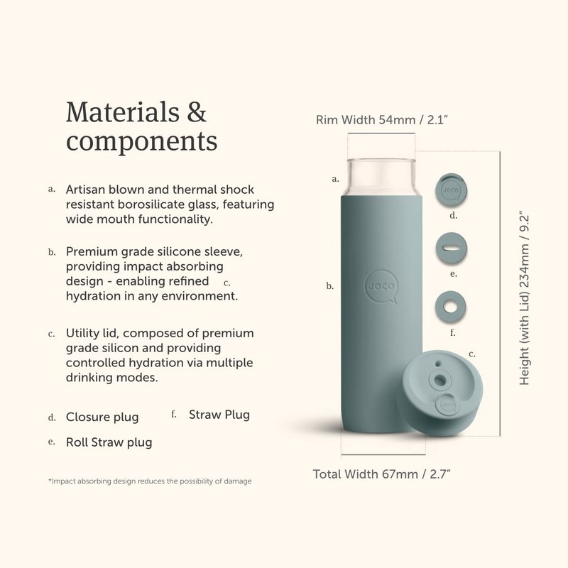 JOCO Active Flask 17oz (500ml) (Mood Indigo)