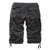 Surplus Trooper Legend 3/4 Mens Cargo Shorts, Black, L