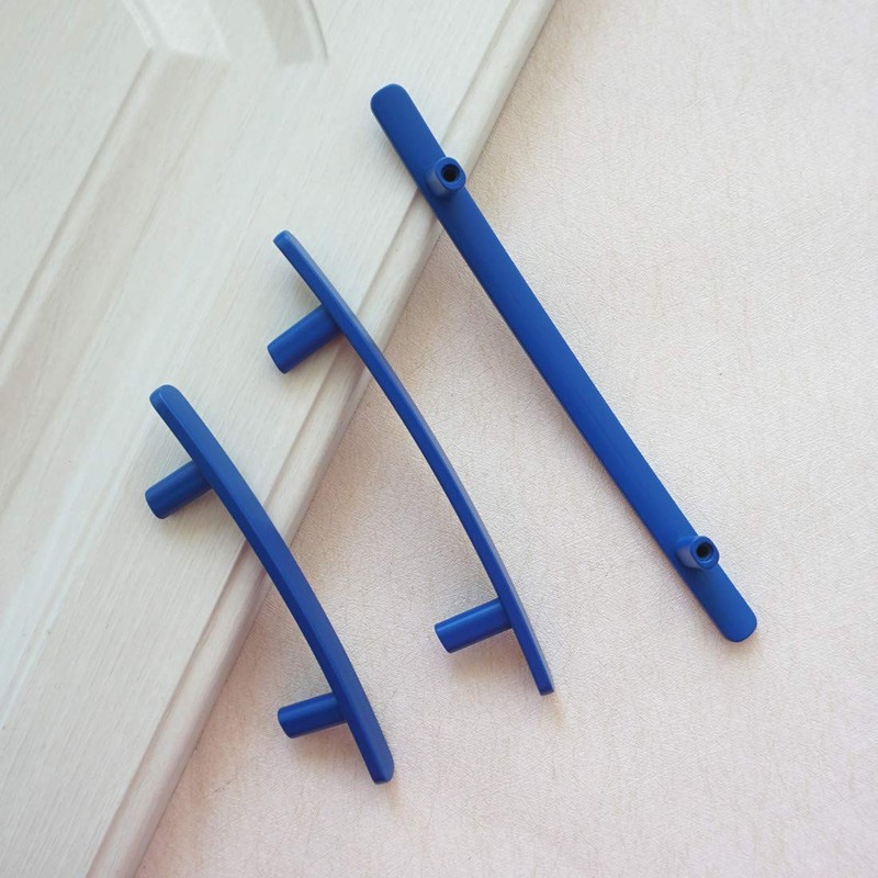 LBFEEL 3" 3.78" 5" Blue Drawer Pulls Kitchen Cabinet Handles