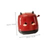 VICASKY Cute Mini Desktop Trash Can with Press Lid Adorable