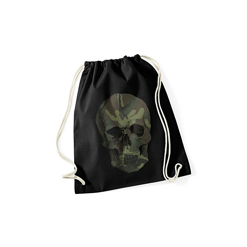 Stringbag Skull Camouflage Camo Skull Camouflage Skull Hipster Pouch Tote