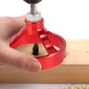 Aluminum Alloy 90 Degree Drill Guide 5/6/7/8/9/10mm Drill Bit Hole