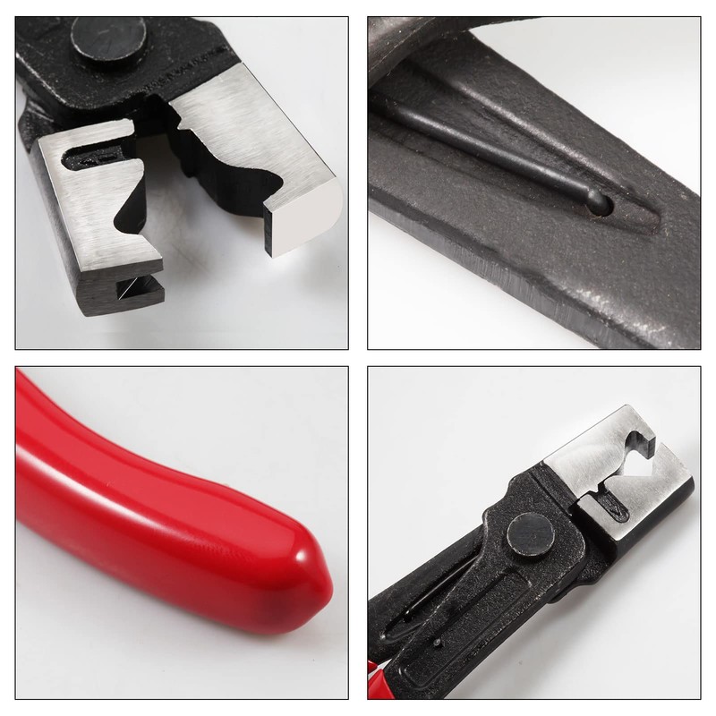 LEONTOOL Clic-R Hose Clamp Pliers, 7 Inch Clic-r Type Clamp
