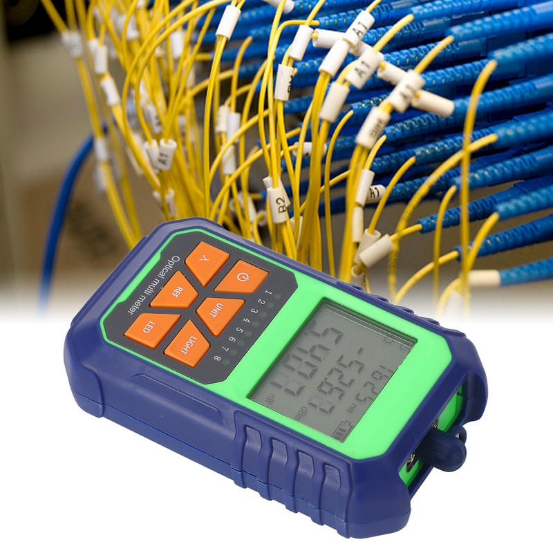 Optical Multi Meter Portable Mini Power Fiber Optic Cable Tester