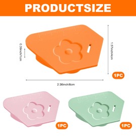 Calkkrer 3 Pieces Magnetic Seam Guide, Sewing Accessories for Sewing Machine, Polygonal Hem Aid, Sewing Machine Accessories, Accessories and Multifunctional Sewing Weights for Overlock
