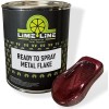 LiME LiNE Red Metal Flake Ready to Spray Automotive Basecoat