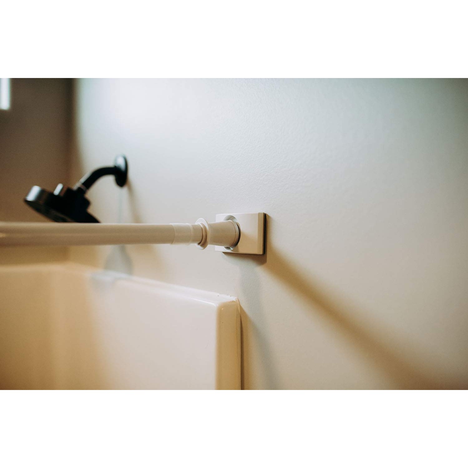 Wall Nanny - Shower Curtain Rod Wall Protector & Holder (Made in USA ...