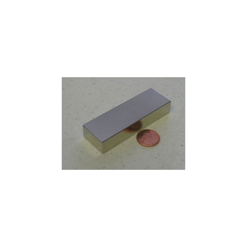 Super Strong Neodymium Magnet Grade N52 3x1x1/2" CMS Magnetics®