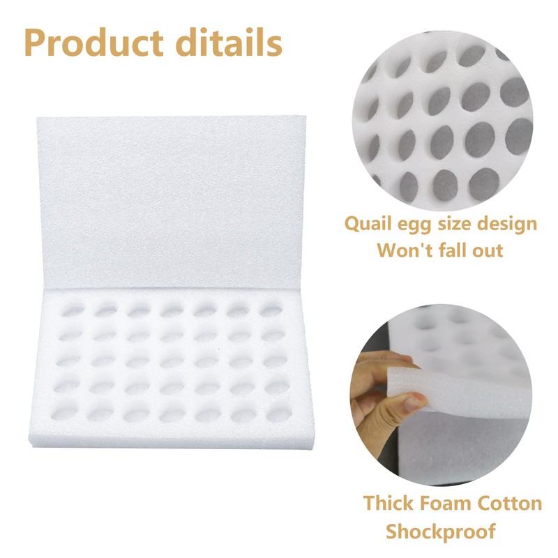 QIUMING® Quail Egg Boxes, Quail Egg Boxes, Quail Egg Boxes