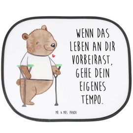 Mr. & Mrs. Panda Car Sun Shade Bear Leg Amputation - Gift, Sun Protection Car Side Window, Sun Protection Car, Sun Protection for Car