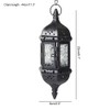 Hanging Candle Lantern Moroccan Chandelier Retro Candle Holder Moroccan Vintage