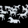 Gutshof miniaturen H0 Horse Model Building Animals Scale 1:87 Farm