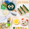 28 Pcs Sandwich Cutter and Sealer Set, Bread Decruster Maker