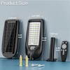 Solar Street Lights Outdoor Waterproof ,30000LM Dusk to Dawn Solar
