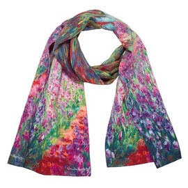 Galleria Enterprises Monet Garden Suede Scarf