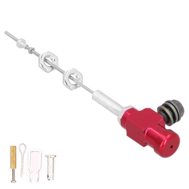 Hydraulic Clutch Master Cylinder Rod Brake Pump M10x1.25mm Aluminium Alloy