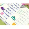 4pcs/pack Reusable Handwriting Practice Copybook Set Improve Writing Skills with