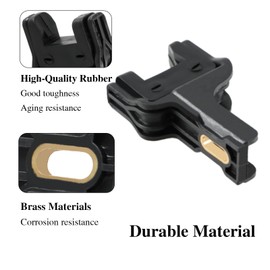 LH&RH Upper Radiator Isolator Compatible With Chrysler 300 2005-2021，Dodge Charger 2006-2021，Challenger 2008-2021，Magnum 2005-2008 Replace# 04596474AD