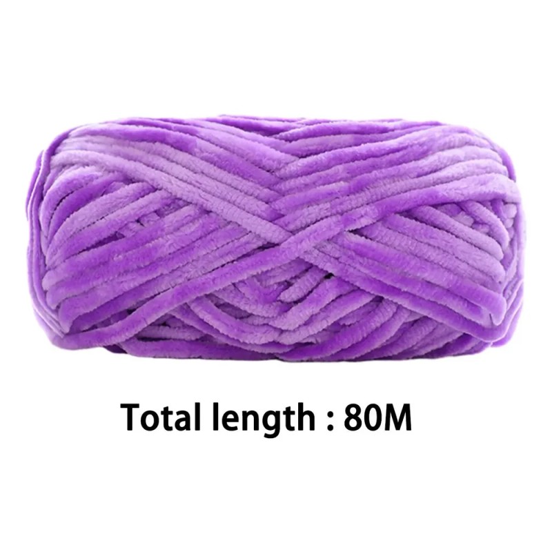 Thick Chunky Yarn Bulky Giant Wool Yarn Bulky Yarn Purple
