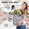 O-WITZ Reusable Grocery Bags | Vibrant Tote Bag For Groceries,