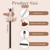 4 Pcs Flat Concealer Brush Eye Eyeshadow Primer Brush Small