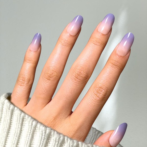 Votrenaeil Press On Nails - Lavender Mist | No Glue