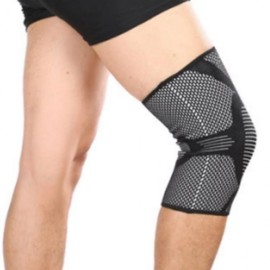 Sports Knee Pad Protector for Running, Fitness, Basketball Sports Red L (1pc) 5ea