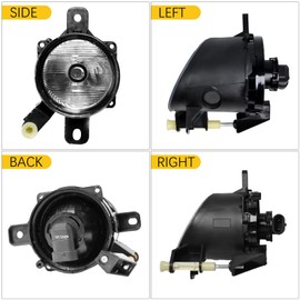 BOGYL Front Fog Light Signal Assembly Replacement for 2013-2016 Chevy Malibu Bumper Lamp Fog Light Malibu Right Passenger Side Replace 94708774 GM2593301(Halogen Type)