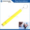 ODM Dental Mirror WITH LIGHT (Yellow Color) Dental Instruments