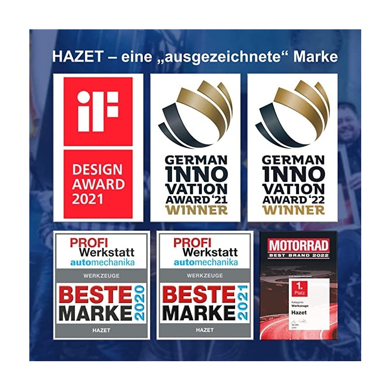 HAZET(ハゼット) 両口スパナ 16X18mm 450N16X18