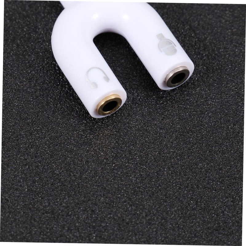 Operitacx Audio Konverter Kopfhörer Splitter U Form Headset Weizenadapter Audio