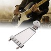 4 String Guitar Talipiece Metal Silver Burr Free Guitar Tailpiece
