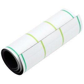 Operitacx Weiße Satzstreifen für Magnetisch Linierte Whiteboard-streifen 60 X 12 Cm Buchstaben-lehrkarten