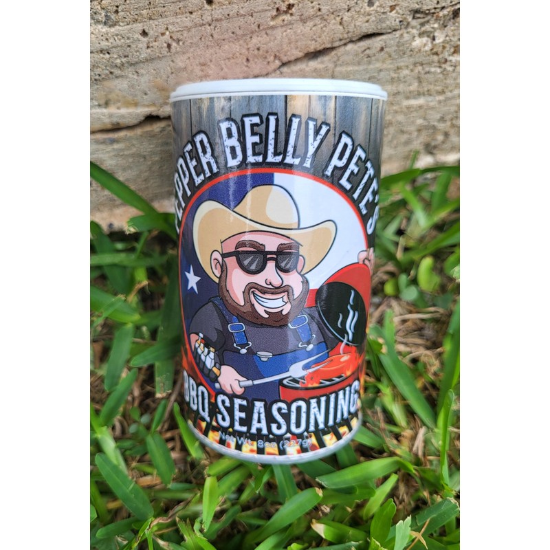 PEPPER BELLY PETE'S BBQ SEASONING, 8 OZ - 2 pack