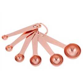 6Pcs/Set Stainless Steel Measuring Spoons Dry & Liquid Ingredients Cooking Baking Tool