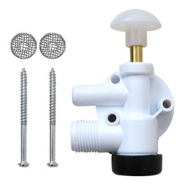 385314349 RV Toilet Water Valve Kit Replacement for Sealand toilet models 506+, 510+, 511 H, 547+, 548+, 706, 709, 748, 749, 806, 808, 847, 848, 1147, 1148, 2010, 2011, 5006, 5047, 5048, 5049