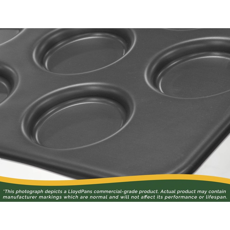 Lloyd Pans Kitchenware 12.88 by17.88 Inch 9-Cavity Round Egg Pan