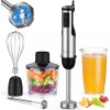 MOOKA 1100W 5-in-1 Immersion Hand Blender Handheld Stick Blender 12