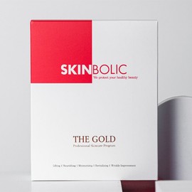 Skinbolic The Gold Mask Pack 10 Sheets / Gold Thread Whitening Lifting Multipack / 스킨볼릭 더 골드 마스크팩 10매  금사원단 미백 리프팅 멀티팩