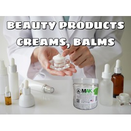 MAK Mak Menthol Crystals 4 oz - Pure Organic 100% Natural - Menthol Crystals from Mint Crystal Mints Mentha Arvensis - Comes in a Jar for Long-Lasting Freshness