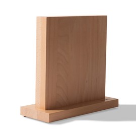 Made In Cookware - Magnetic Knife Block - Italian Beechwood - Crafted in Italy