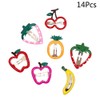Lurrose 14pcs Hair Clip for Kids with Fruit Shape Hair