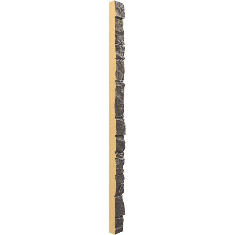 Universal Outside Corner for EverStone Faux Stone Siding Panels, 3"W